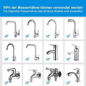 Drehbarer Doppelfunktions-Bubbler-Wasserhahnkopf