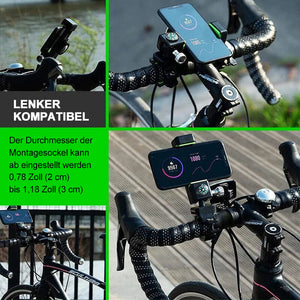 Radfahren Beleuchteter Kompass Handyhalter
