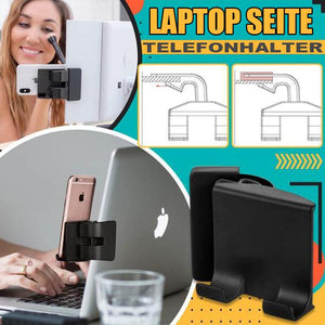 Laptop Side Telefonhalter