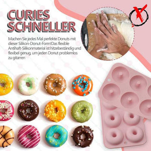 Silikonform für Donuts