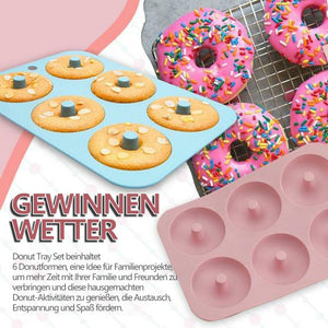 Silikonform für Donuts