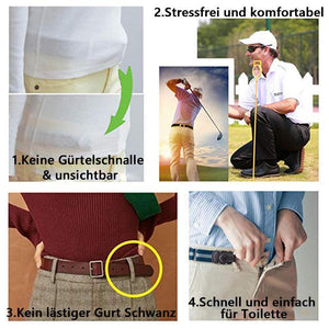 Elastischer Schnallenfreier Gürtel