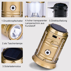 Multifunktional LED Camping Laterne