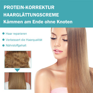 Protein-Korrekturcreme für geglättetes Haar