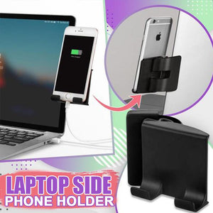 Laptop Side Telefonhalter