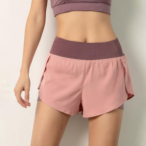 Damen kurze Sport-Fitness-Shorts