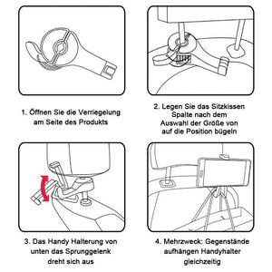 Kopfstützenhalterung Autohaken