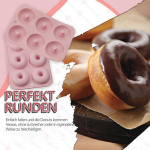 Silikonform für Donuts