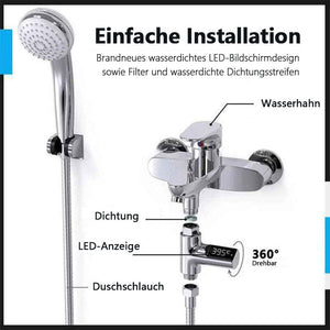 LED elektronischer Wassertemperaturmesser