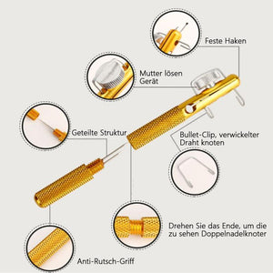 Angelhaken-Knotenwerkzeug Tragbarer Entkopplungsentferner Angelgerät