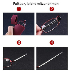 Anti-blaue faltbare Lesebrille