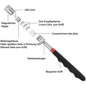 LED-magnetisches Aufnahmewerkzeug