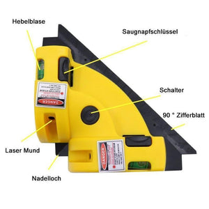 Tragbare vertikale horizontale Laserlinie Projektionswinkel