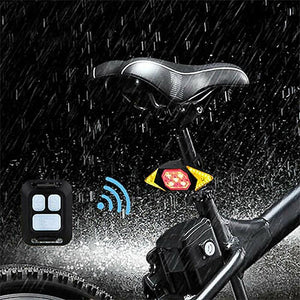 Neuer wasserdichter USB-Fernbedienungsblinker für Fahrräder