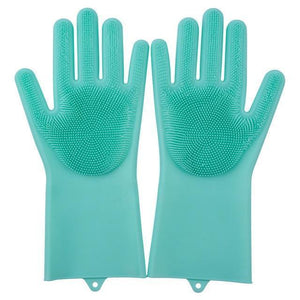 SILICONE DISH WASHING GLOVES