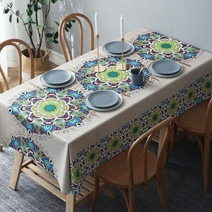 Wasserdichte und ölbeständige dekorative Tischdecke