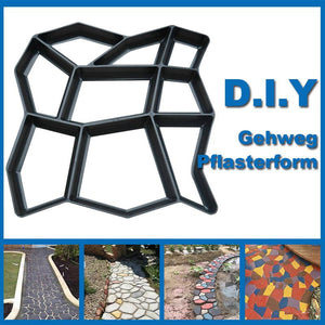 D.I.Y Gehweg Pflasterform