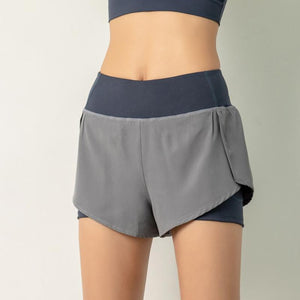 Damen kurze Sport-Fitness-Shorts