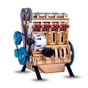 8-Zylinder-Vollmetall-Automotormodell