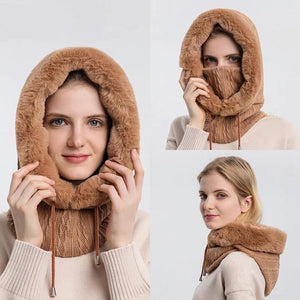 Winter Knit Set Warme, winddichte Unisex-Kappe